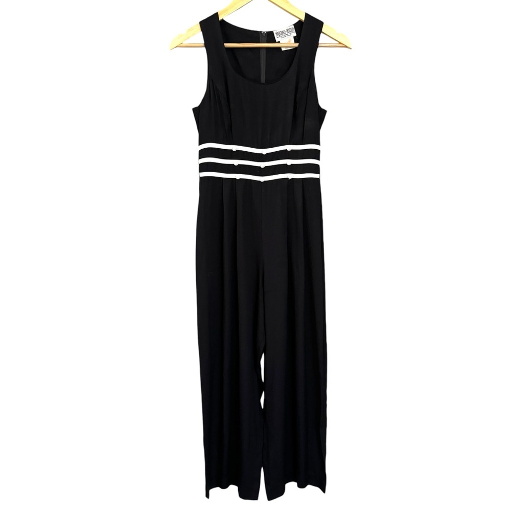 Vintage Black Sailor Jumpsuit Size XS